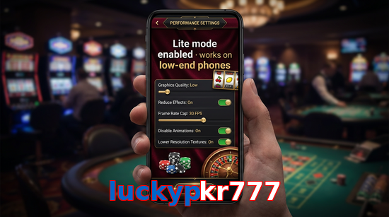 Payment and PKR controls in Luckypkr777