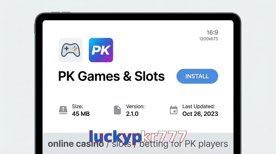 Game list for Luckypkr777 gameapk section